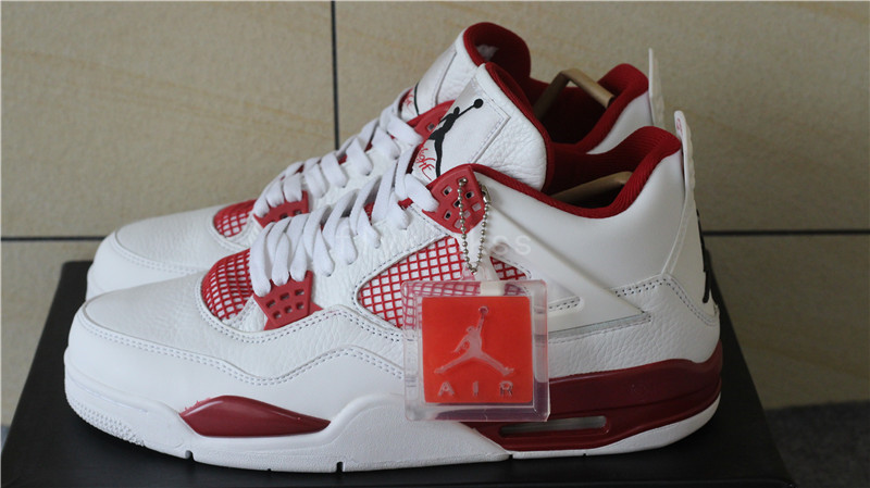 Air Jordan 4 Retro Low Alternate 89 White Red